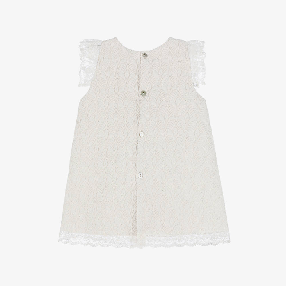 Mebi-Girls Elegant Gold-Threaded Gown | Childrensalon Outlet