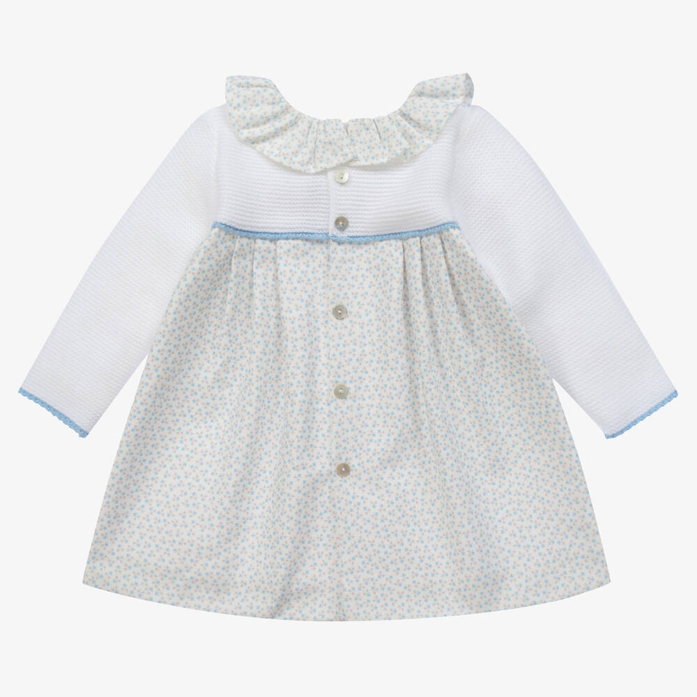 ميبي-Girls Ivory Floral Dress | Childrensalon Outlet