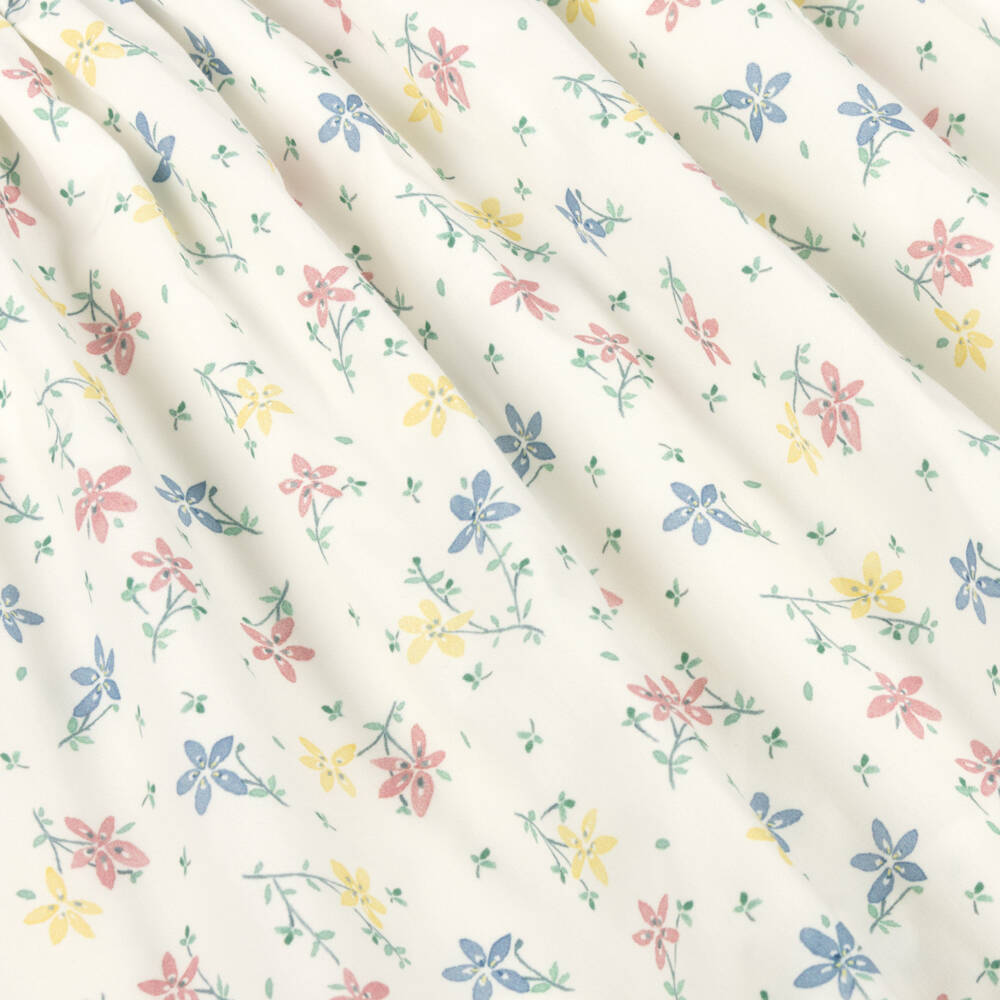 Mebi-Платье кремовое с садовым узором для девочек | Childrensalon Outlet