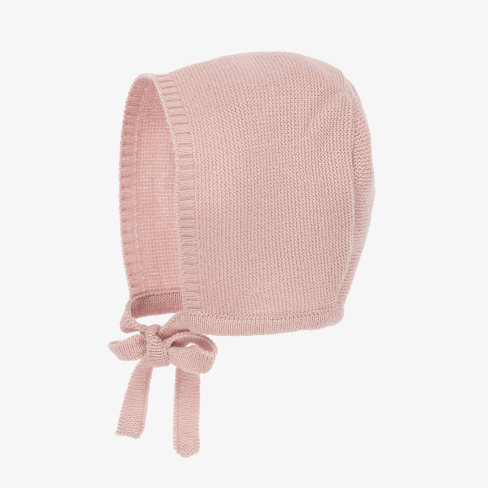 Mebi-Girls Soft Pink Knit Hat | Childrensalon Outlet