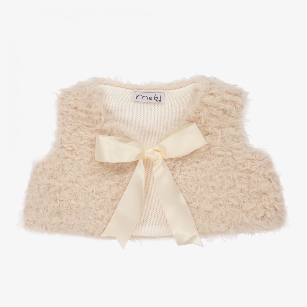 Children's faux fur gilet on sale