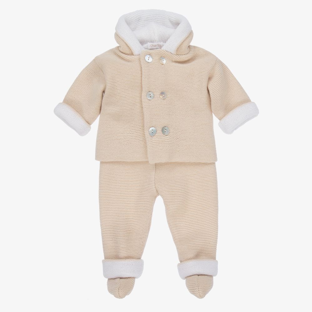 Mebi - Knitted Jacket & Trouser Set | Childrensalon