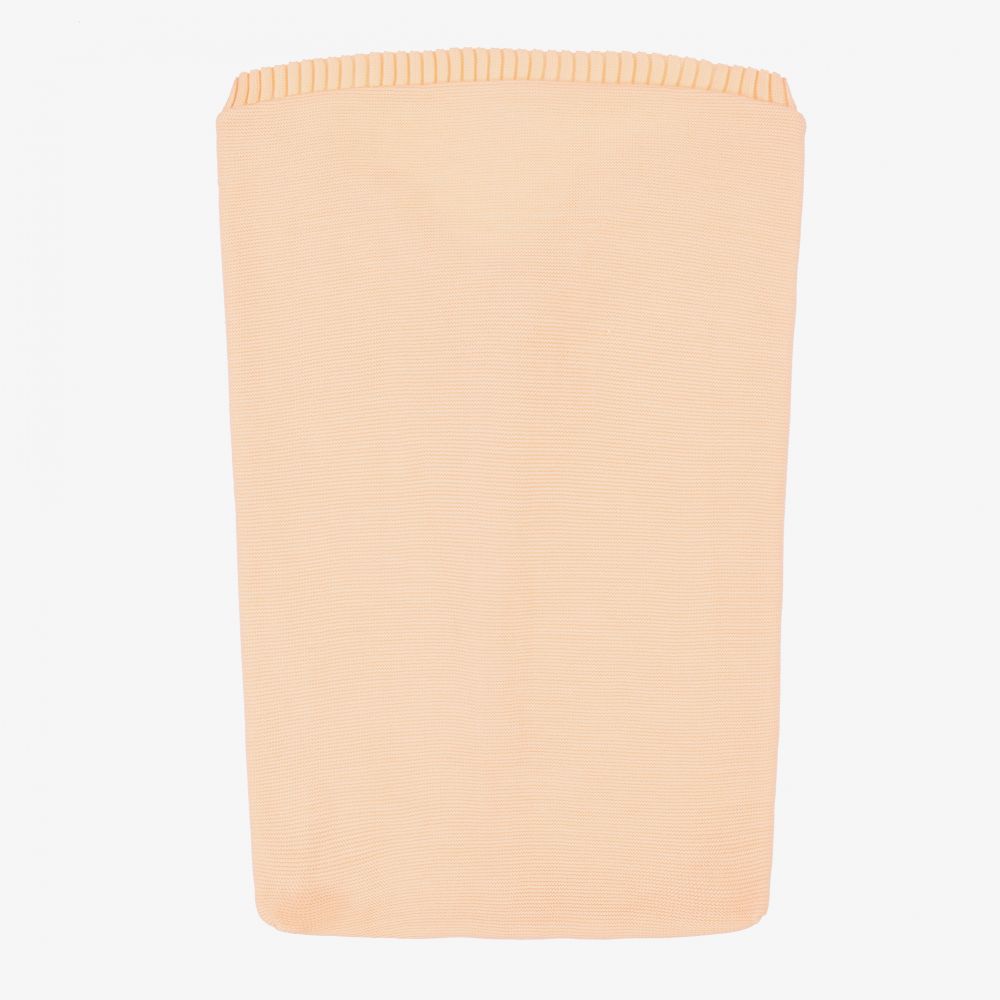 Mebi-Peach Knitted Baby Nest (63cm) | Childrensalon Outlet