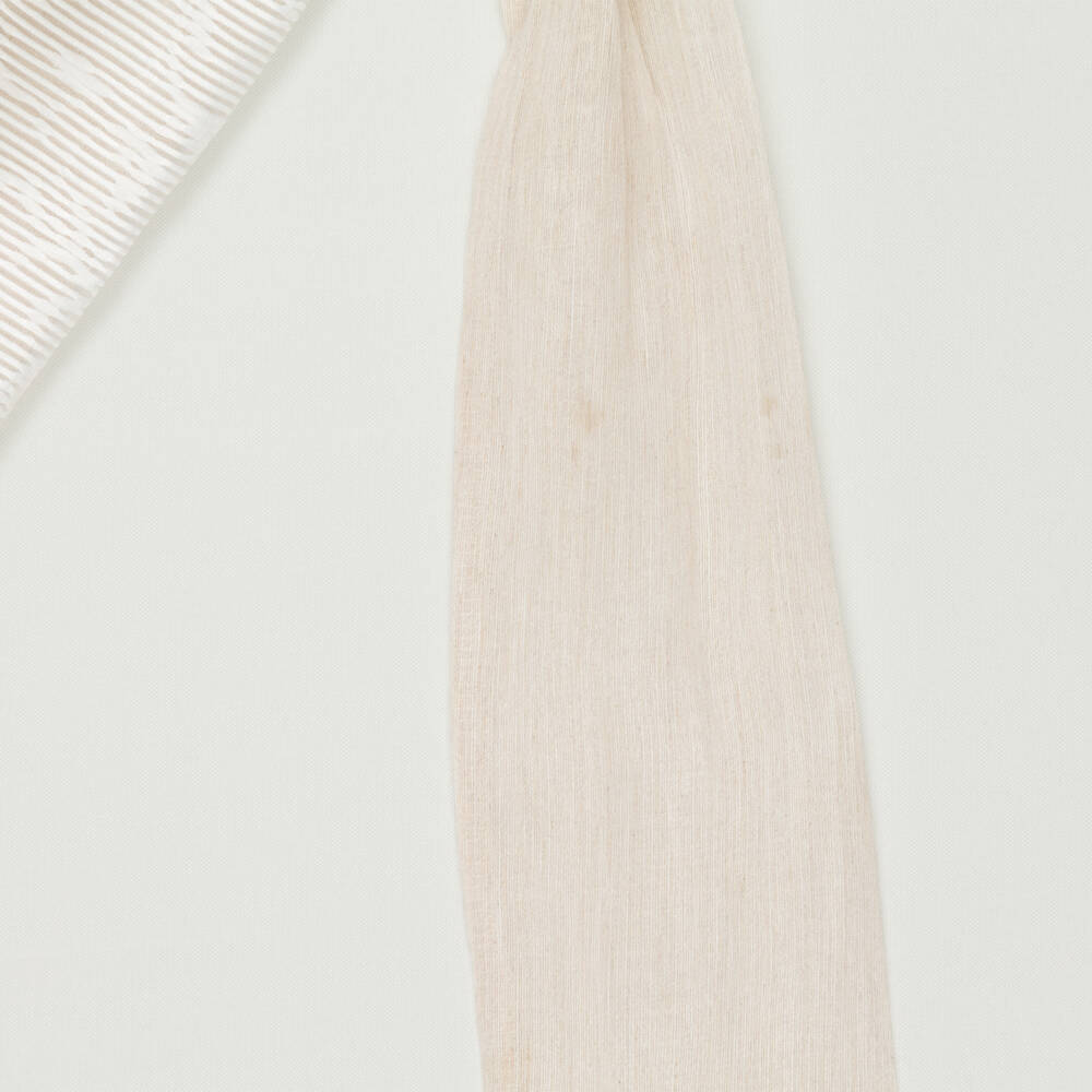 Mebi-Preloved Girls Beige Bow Detail Dress (6 years) | Childrensalon Outlet