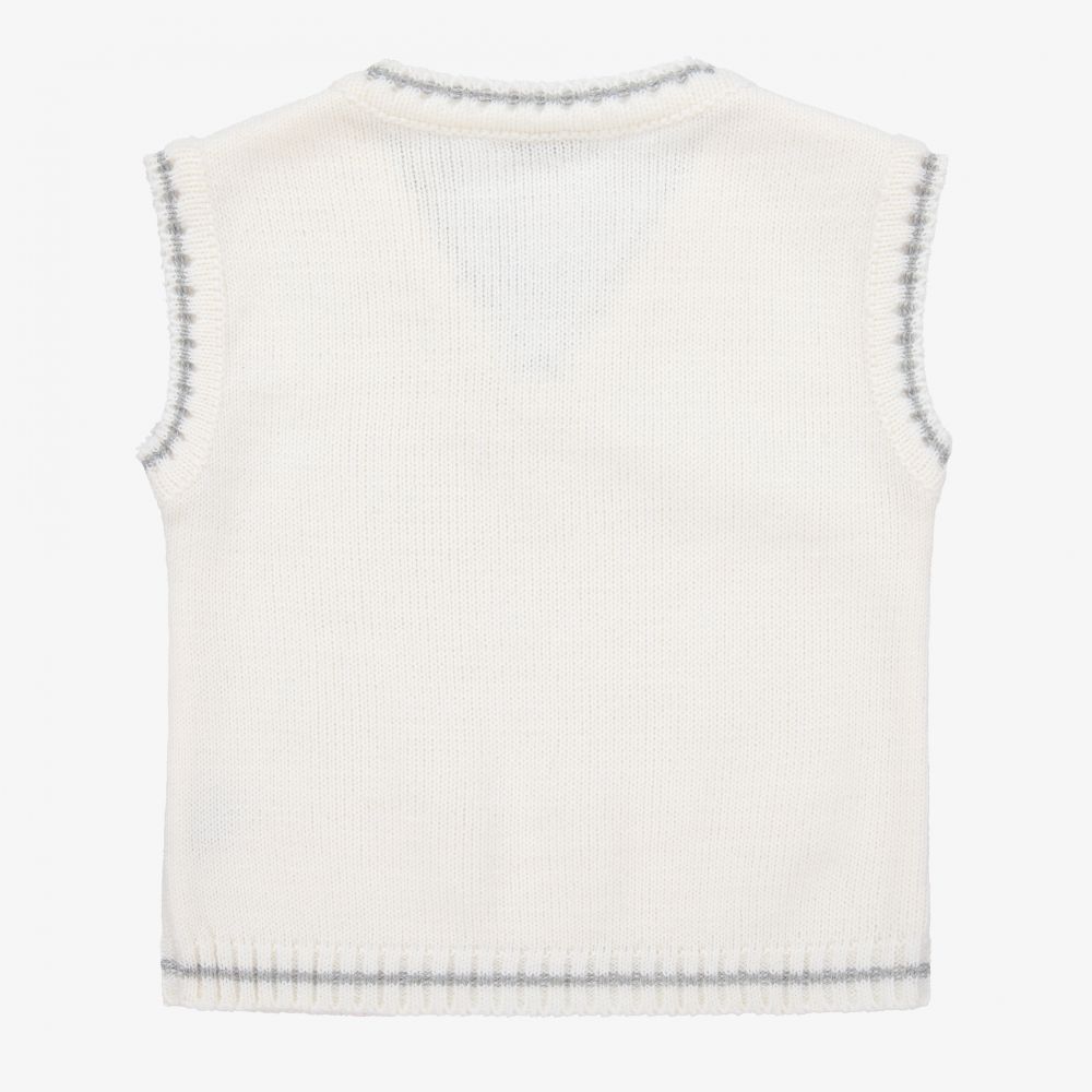 Mebi-Wool & Cashmere Blend Slipover | Childrensalon Outlet