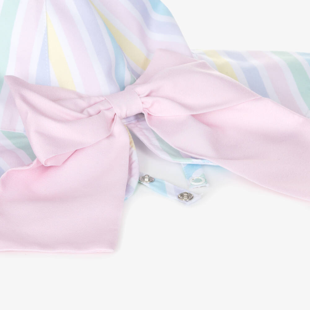 Meia Pata-Multicolour Striped Sun Hat | Childrensalon Outlet