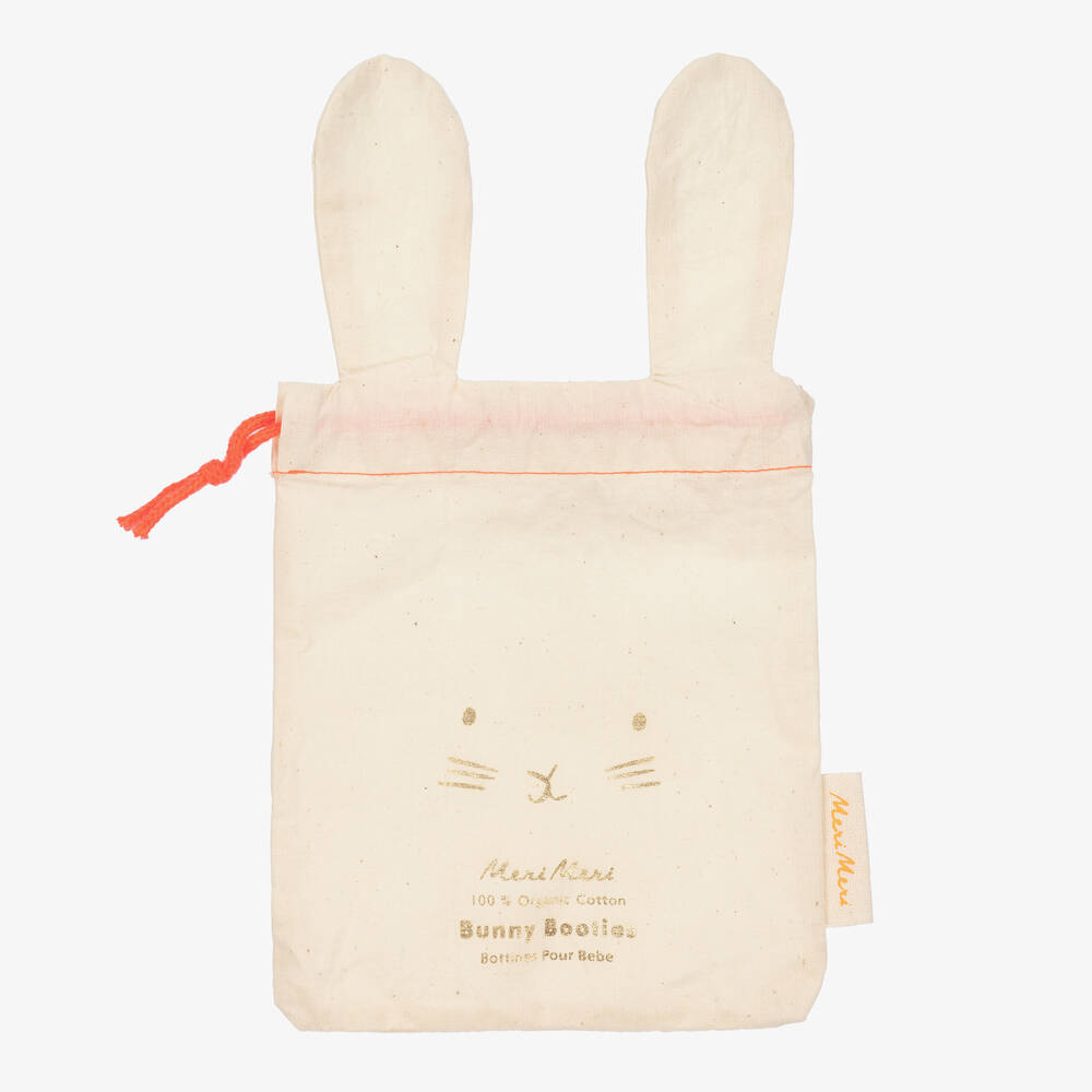 ميري ميري-بوت قطن عضوي لون عاجي للمولودات | Childrensalon Outlet