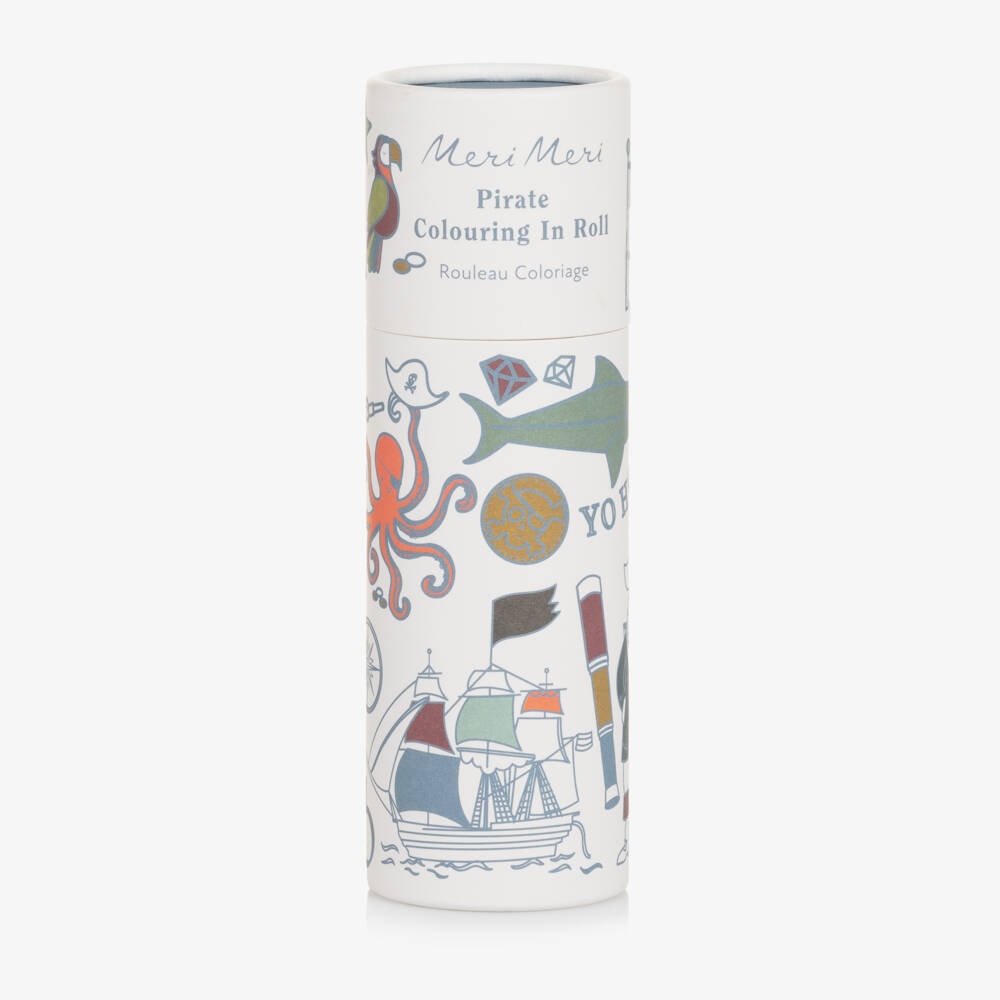 Meri Meri-Boys Blue Pirate Coloring Adventure | Childrensalon Outlet