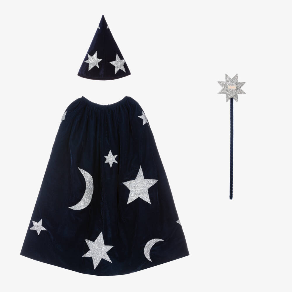 Meri Meri-Boys Enchanted Blue Wizard Ensemble | Childrensalon Outlet