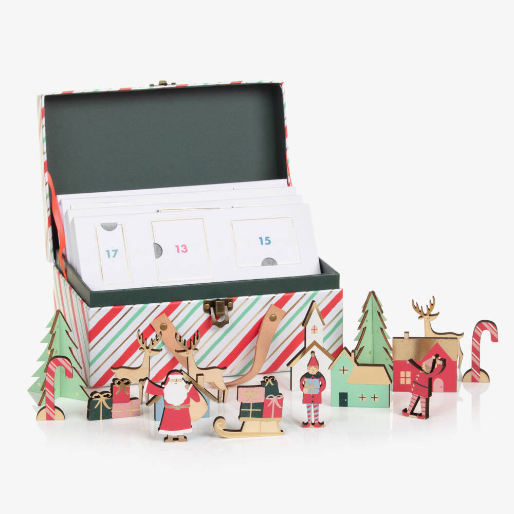 Meri Meri-Boys Wooden Christmas Countdown Calendar | Childrensalon Outlet