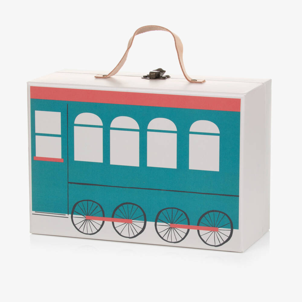 Meri Meri-Адвент-календарь с деревянным паровозиком (23см) | Childrensalon Outlet