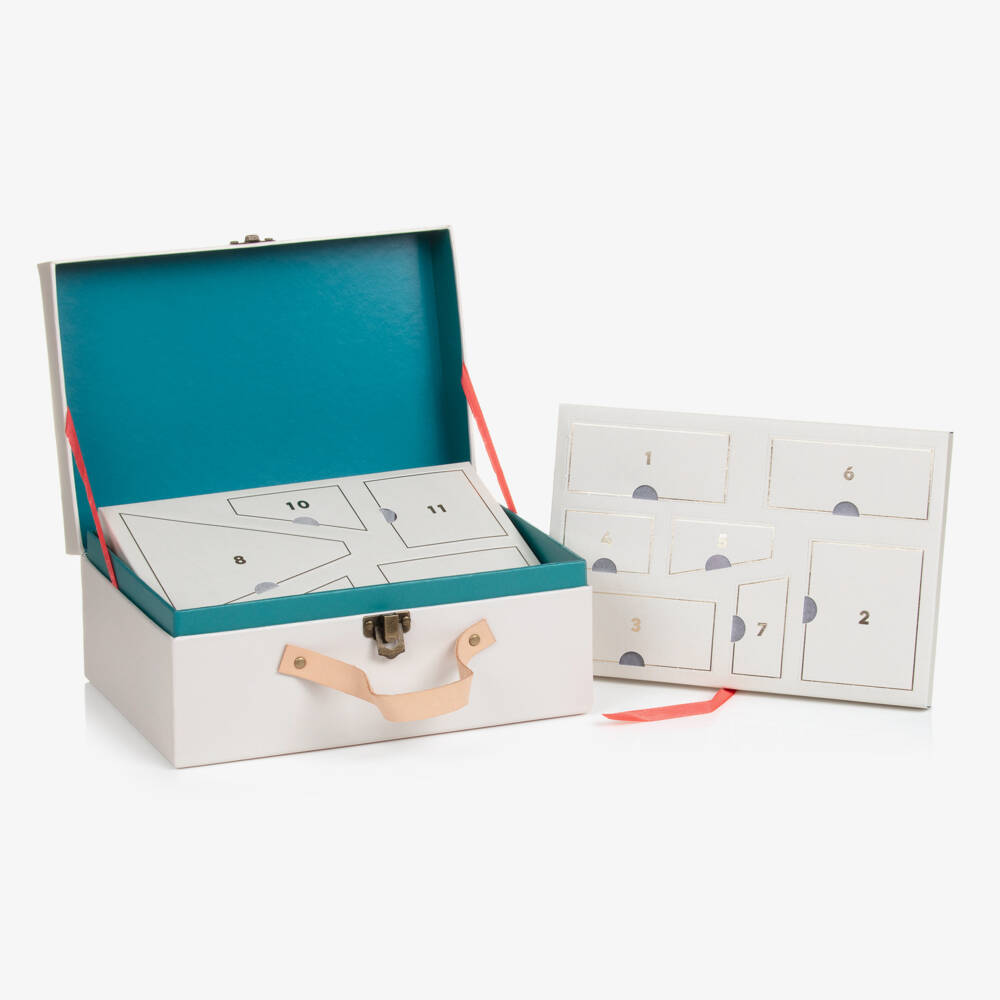 Meri Meri-Адвент-календарь с деревянным паровозиком (23см) | Childrensalon Outlet