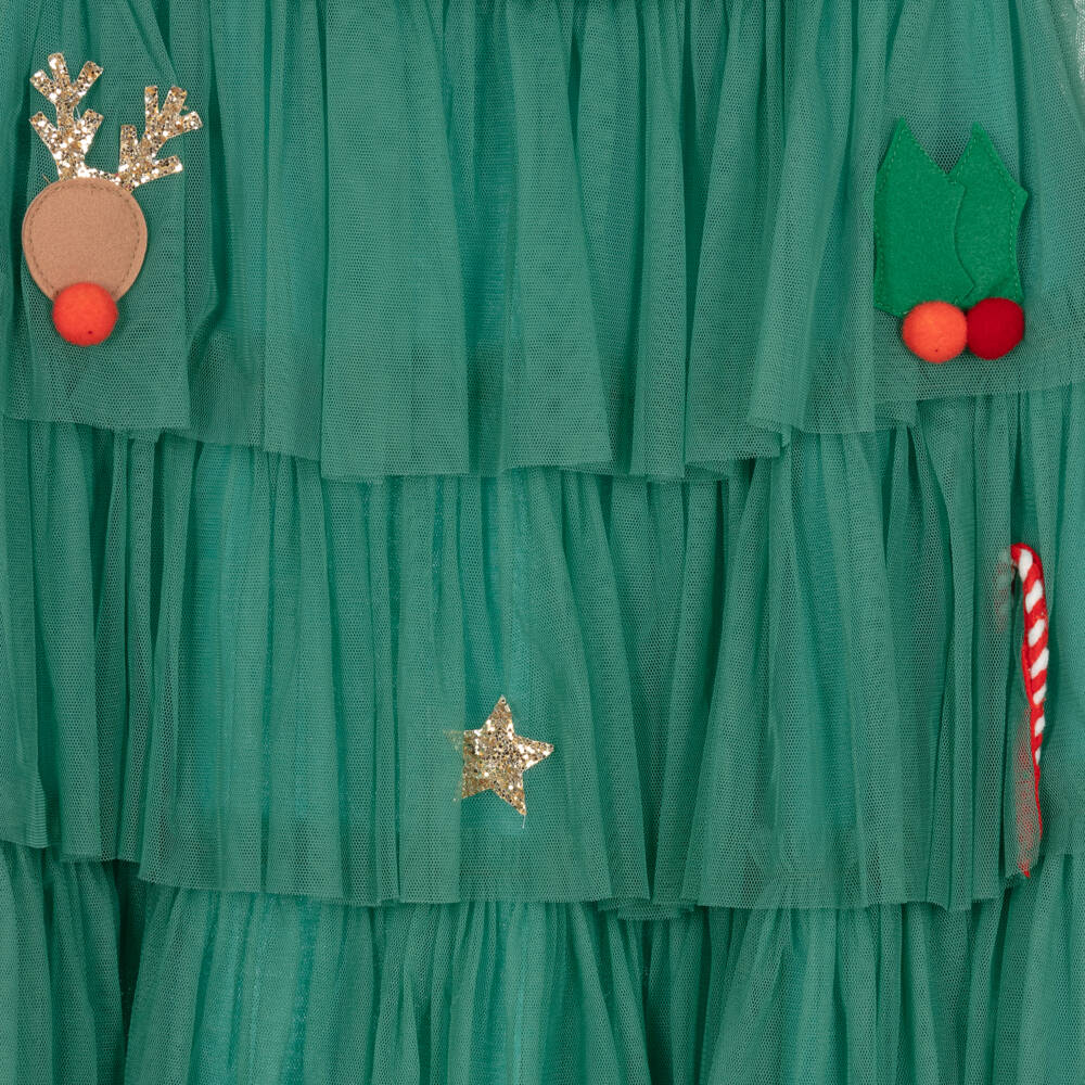 Meri Meri-طقم زي تنكري أخضر فاخر | Childrensalon Outlet