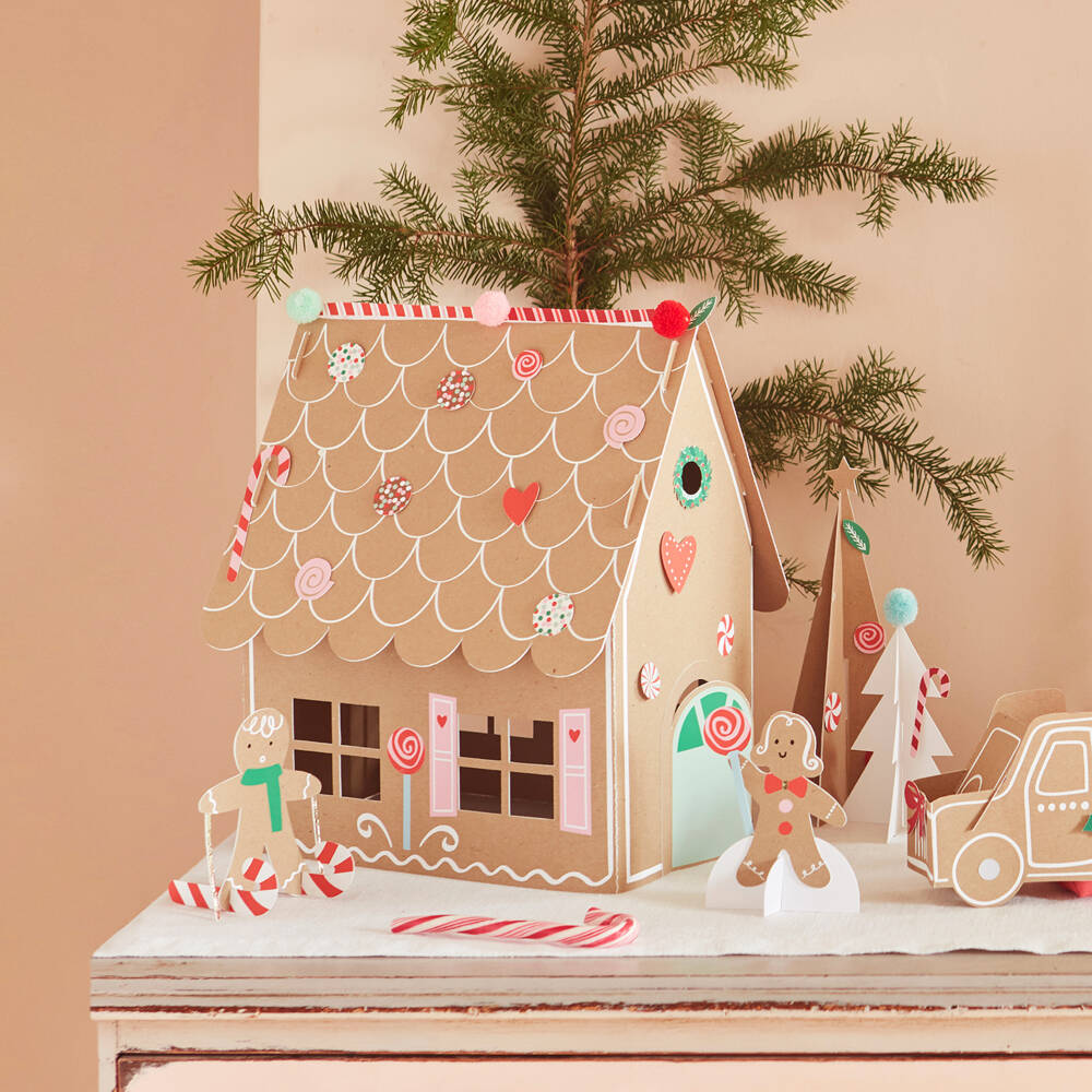 Meri Meri-Gingerbread House Advent Calendar (31cm) | Childrensalon Outlet