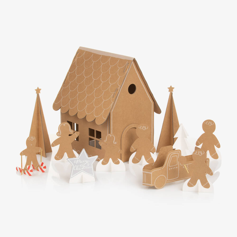 Meri Meri-Gingerbread House Advent Calendar (31cm) | Childrensalon Outlet