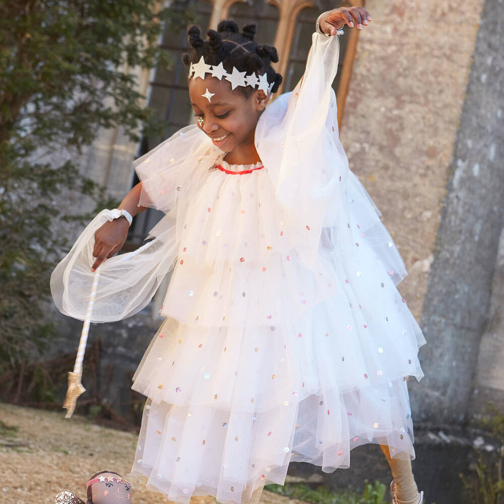Meri Meri-Girls Angel Tulle Costume | Childrensalon Outlet