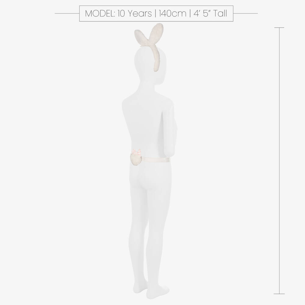 Meri Meri-Girls Creamy Plush Bunny Set | Childrensalon Outlet