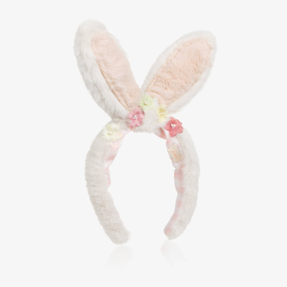 Meri Meri-Girls Creamy Plush Bunny Set | Childrensalon Outlet