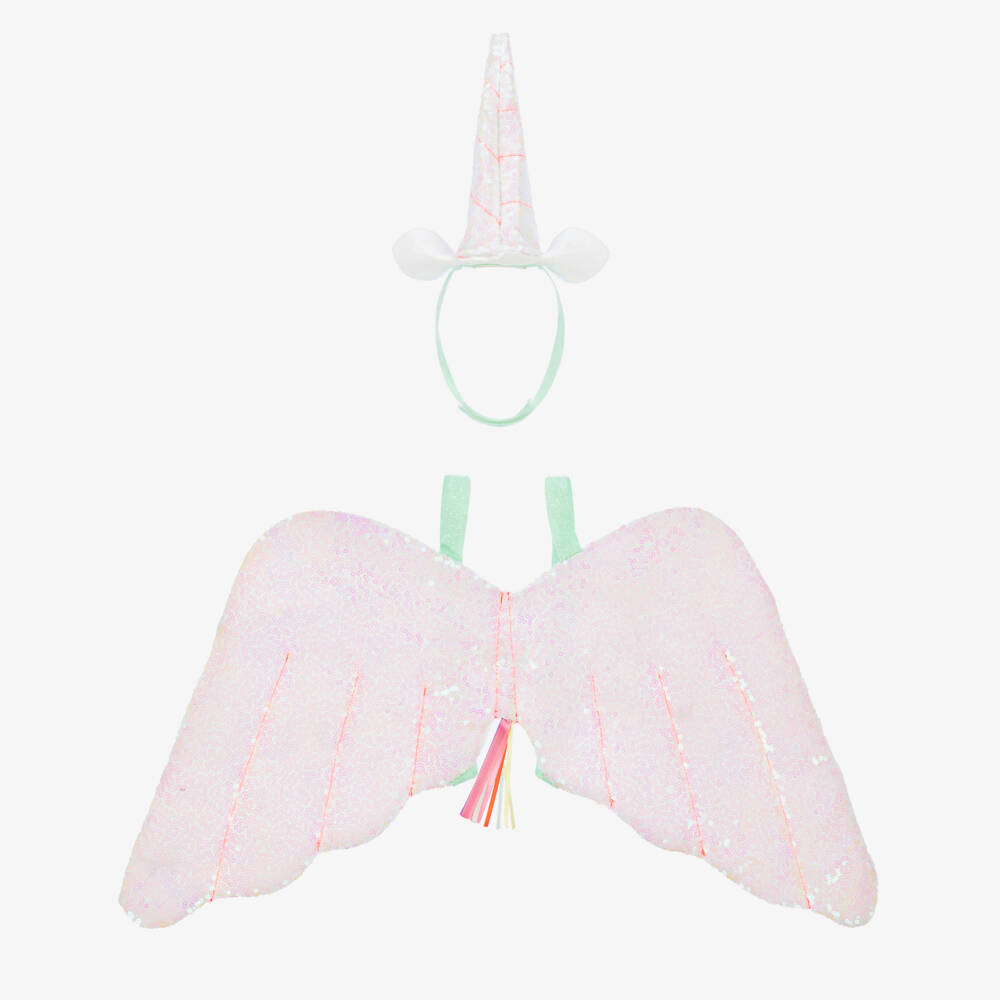 Meri Meri-Girls Sparkling Unicorn Dress-Up Ensemble | Childrensalon Outlet