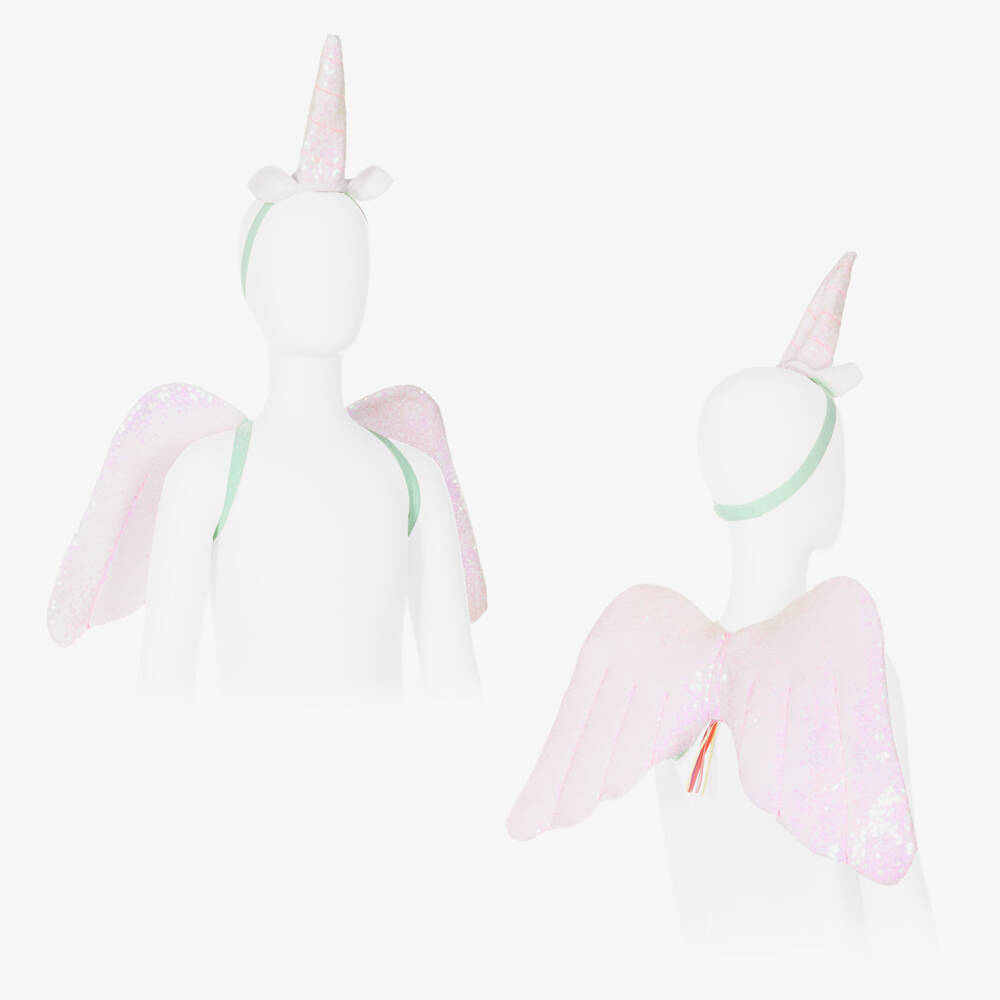 Meri Meri-Girls Sparkling Unicorn Dress-Up Ensemble | Childrensalon Outlet
