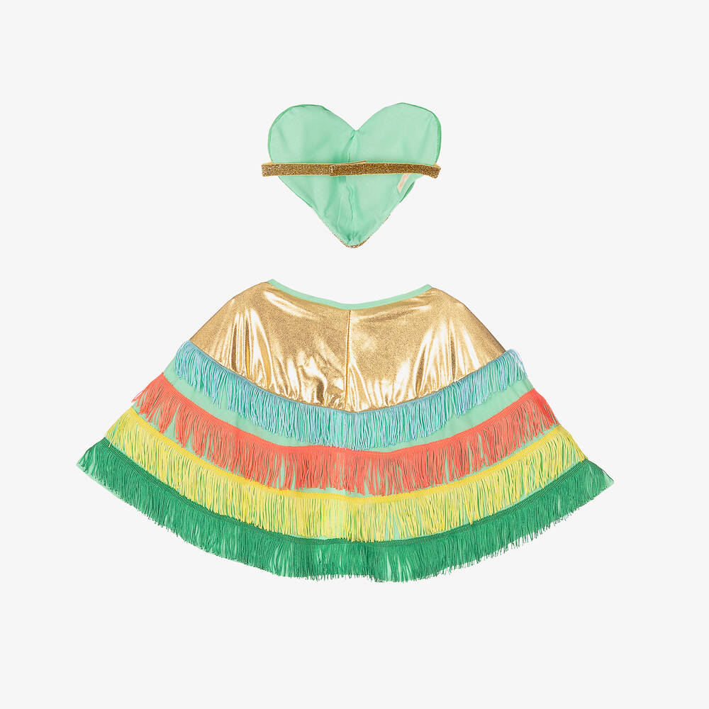 Meri Meri-Green Parrot Costume Set | Childrensalon Outlet