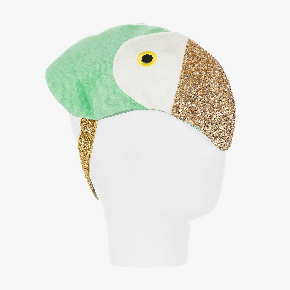 Meri Meri-Green Parrot Costume Set | Childrensalon Outlet