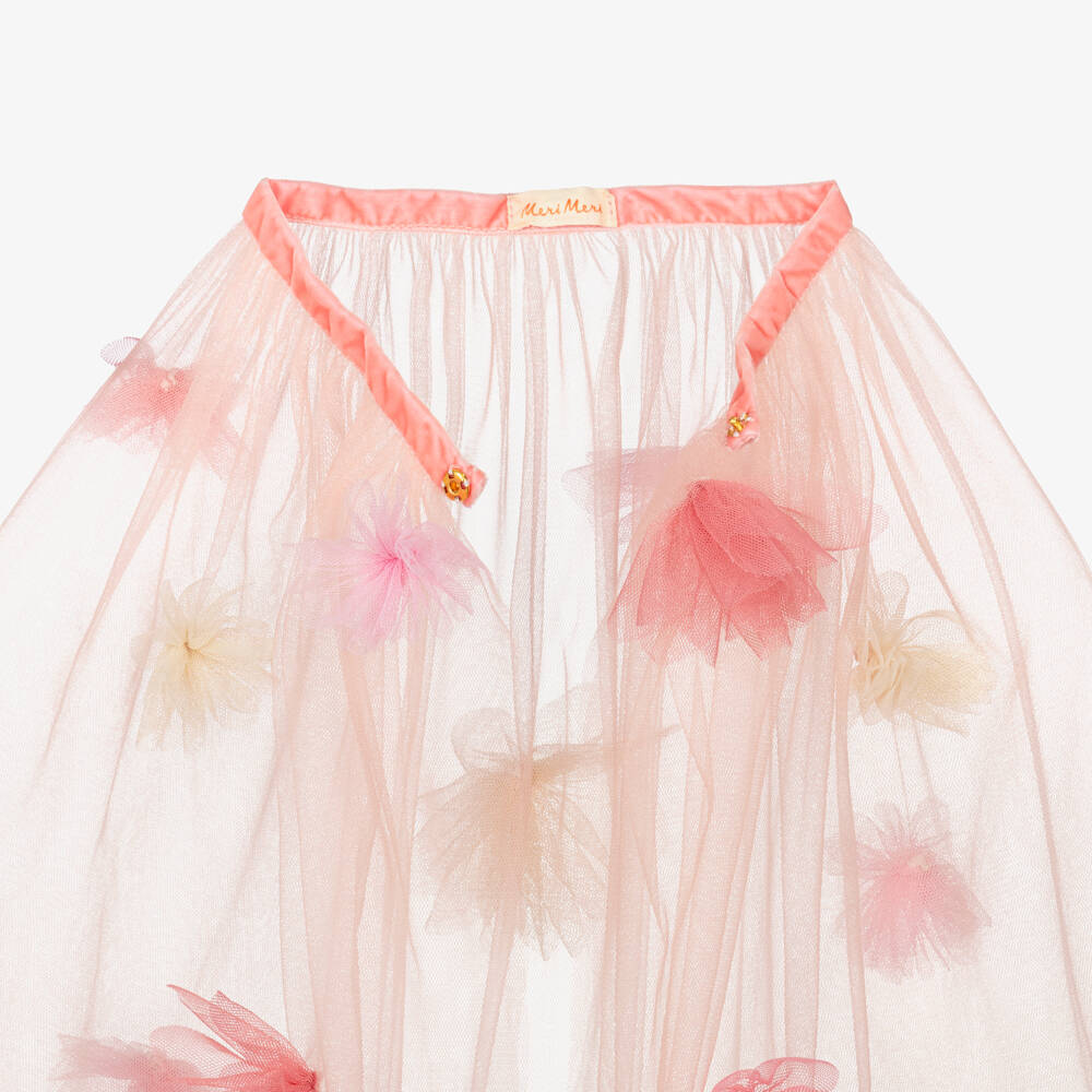 Meri Meri-Pink Flower Cape | Childrensalon Outlet