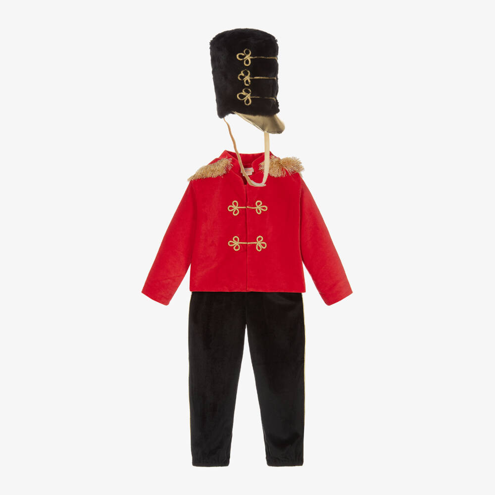 Meri Meri-Костюм барабанщика из красного бархата для мальчиков | Childrensalon Outlet