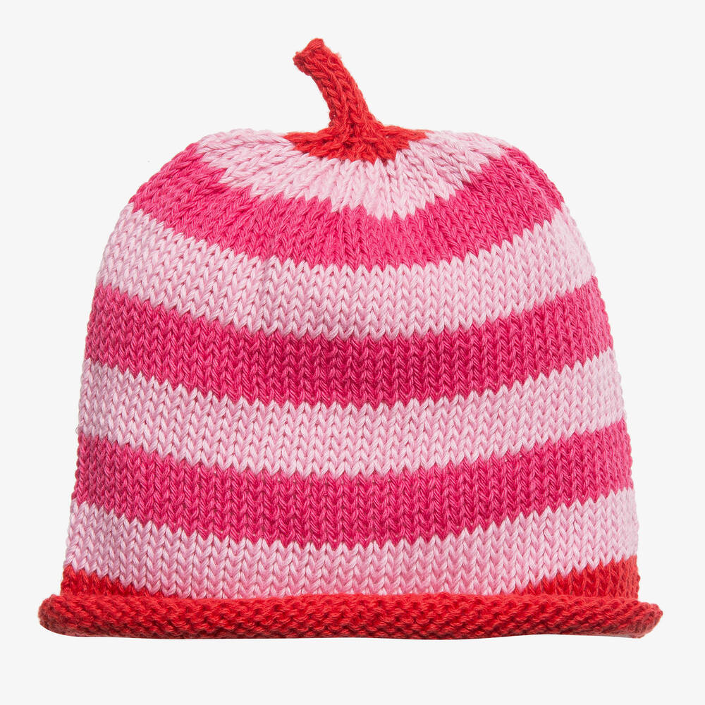 Merry Berries - Baby Girls Cotton Knitted Hat | Childrensalon