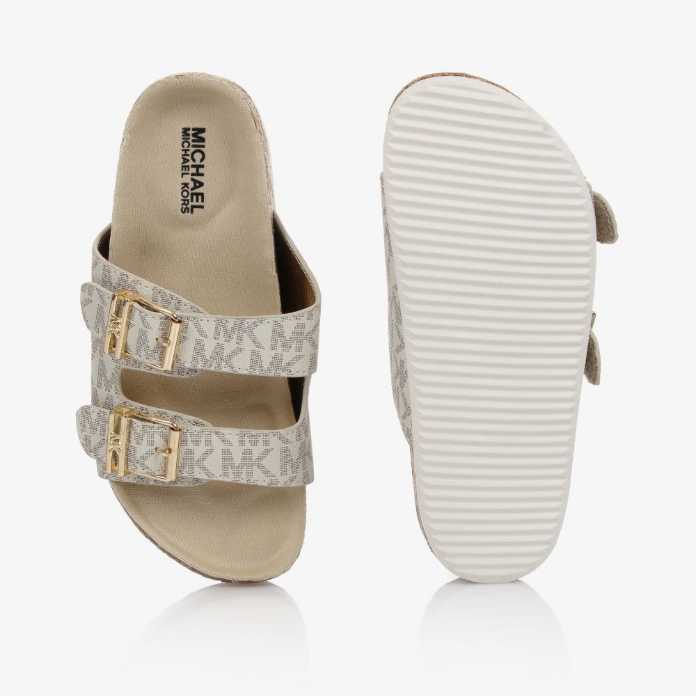Michael kors hot sale kids slides