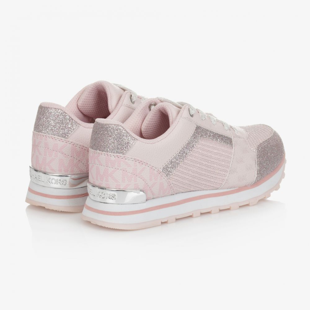 Michael kors pink on sale trainers