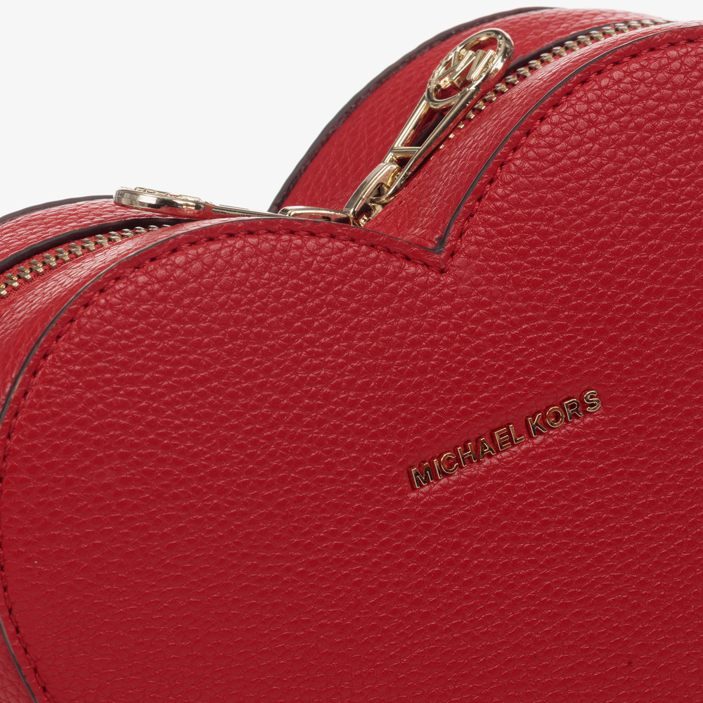 Michael kors purse red deals