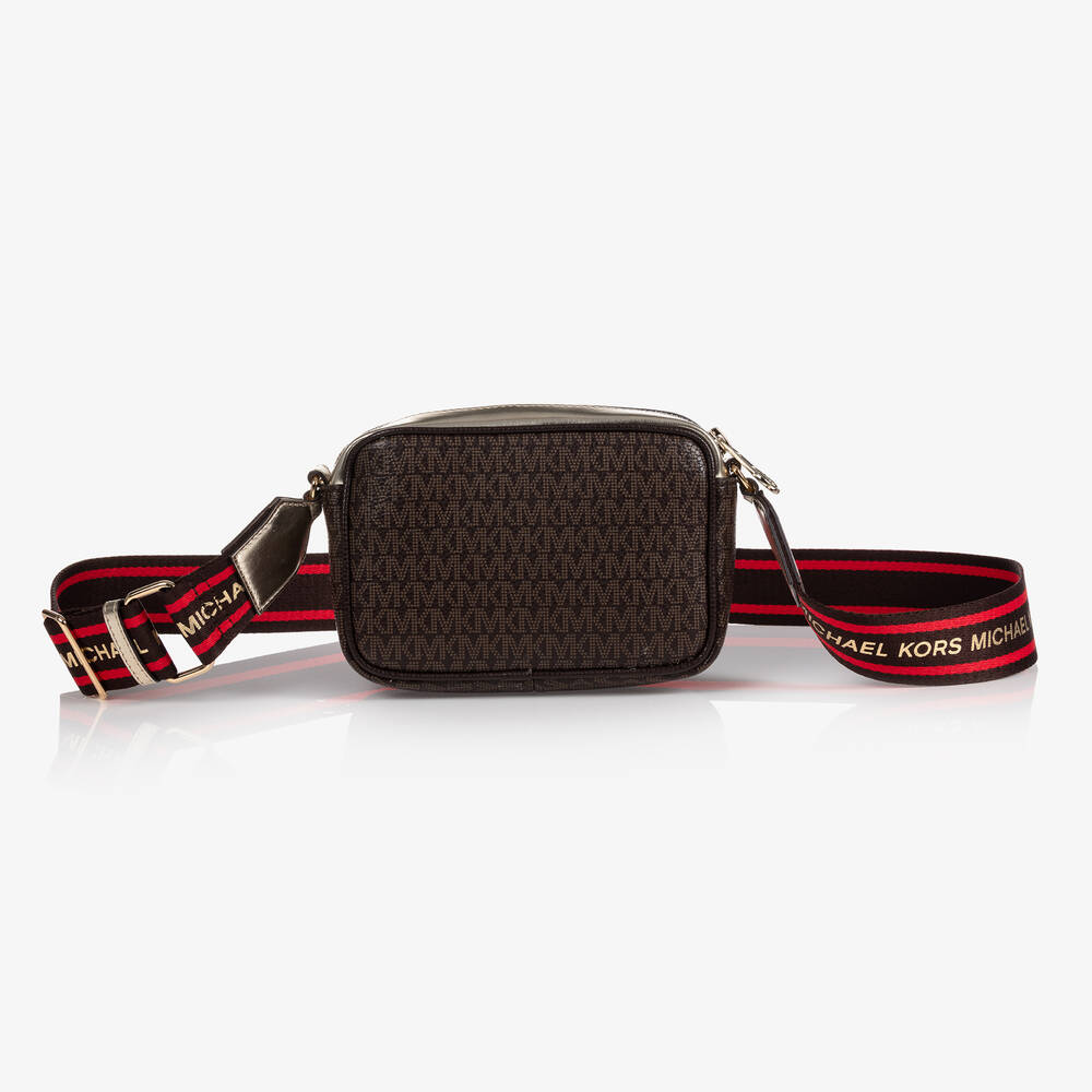 Michael Kors Kids-Brown Shoulder Bag (17cm) | Childrensalon Outlet