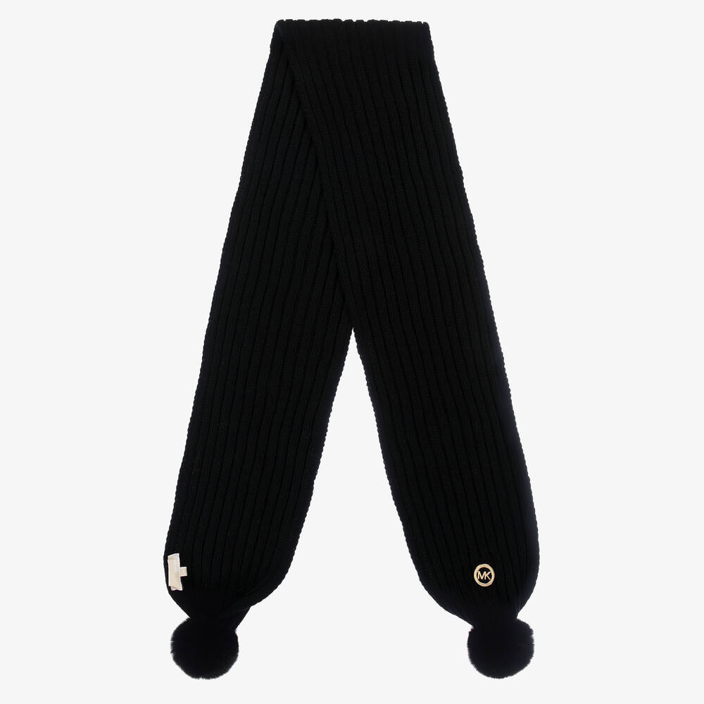 Michael kors black scarf deals