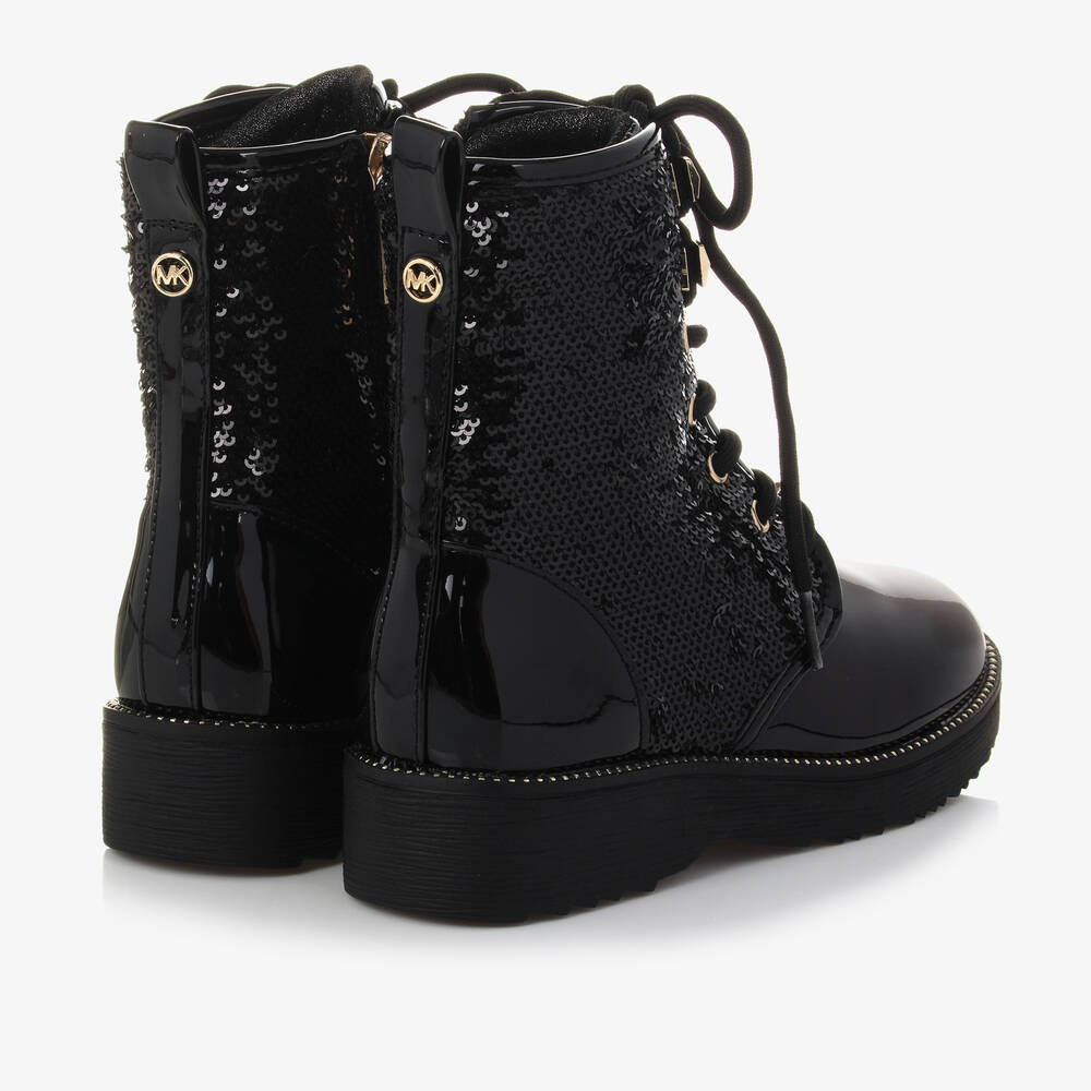 Michael kors cheap lace up boots