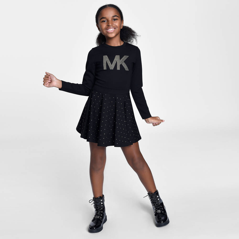 Michael kors studded jersey dress discount