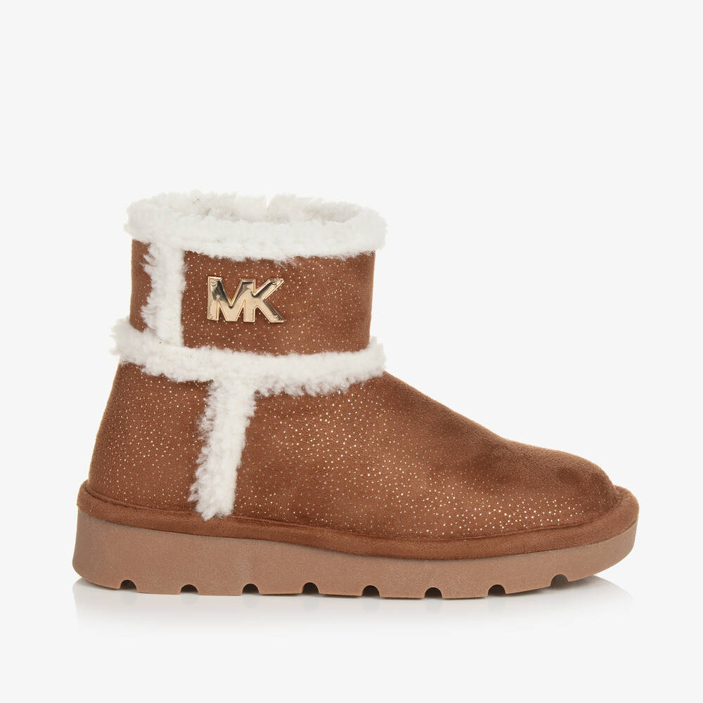 Michael kors sales shearling boots