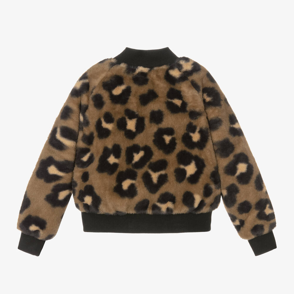 Michael kors leopard print coat 2025
