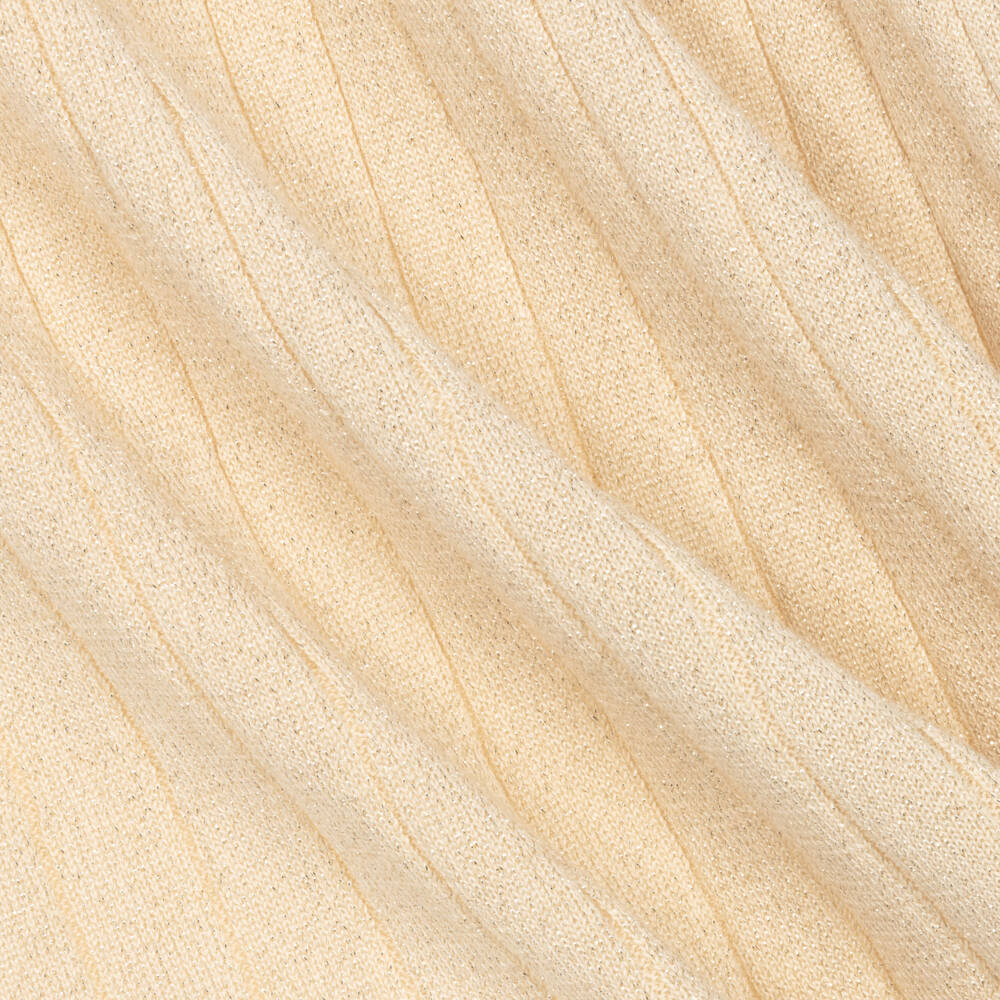 Michael Kors Kids-Girls Gold Lurex Knit Skirt | Childrensalon Outlet