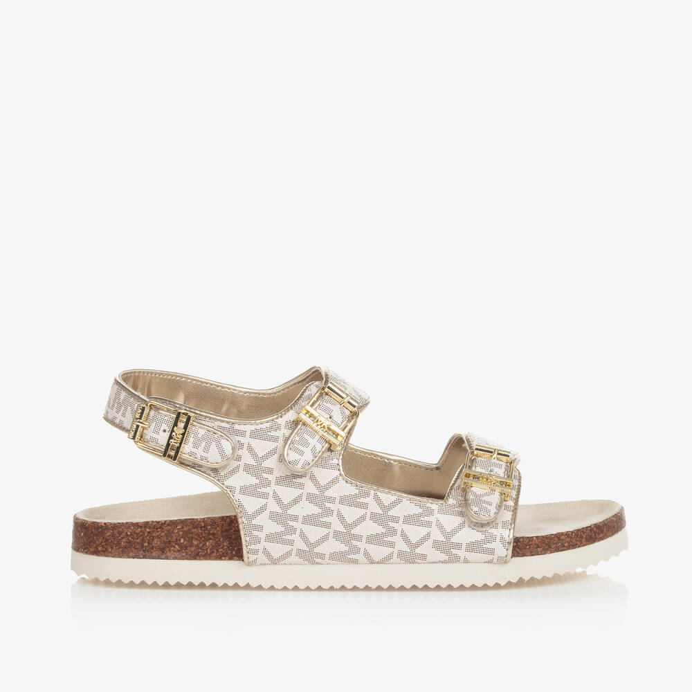 Kids ivory sandals online