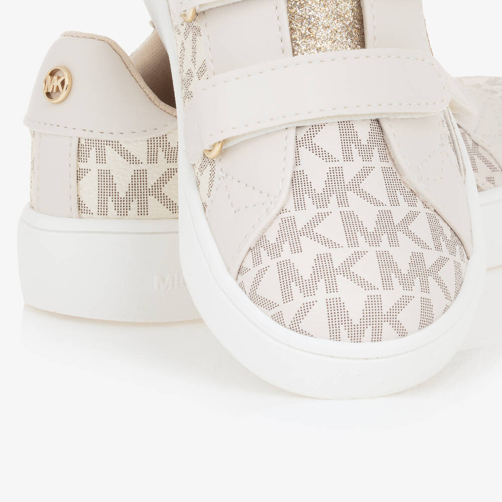 White mk trainers hot sale
