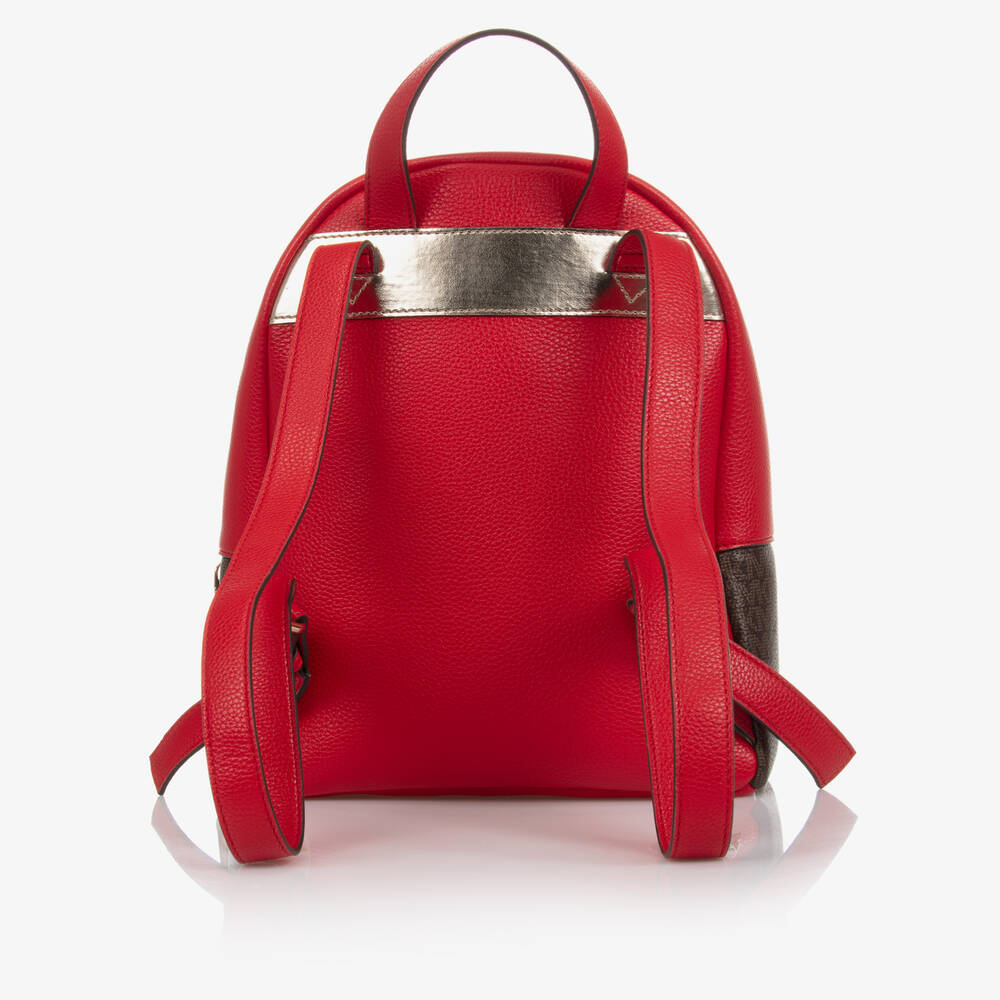 Michael Kors Kids-Girls Red Backpack (29cm) | Childrensalon Outlet