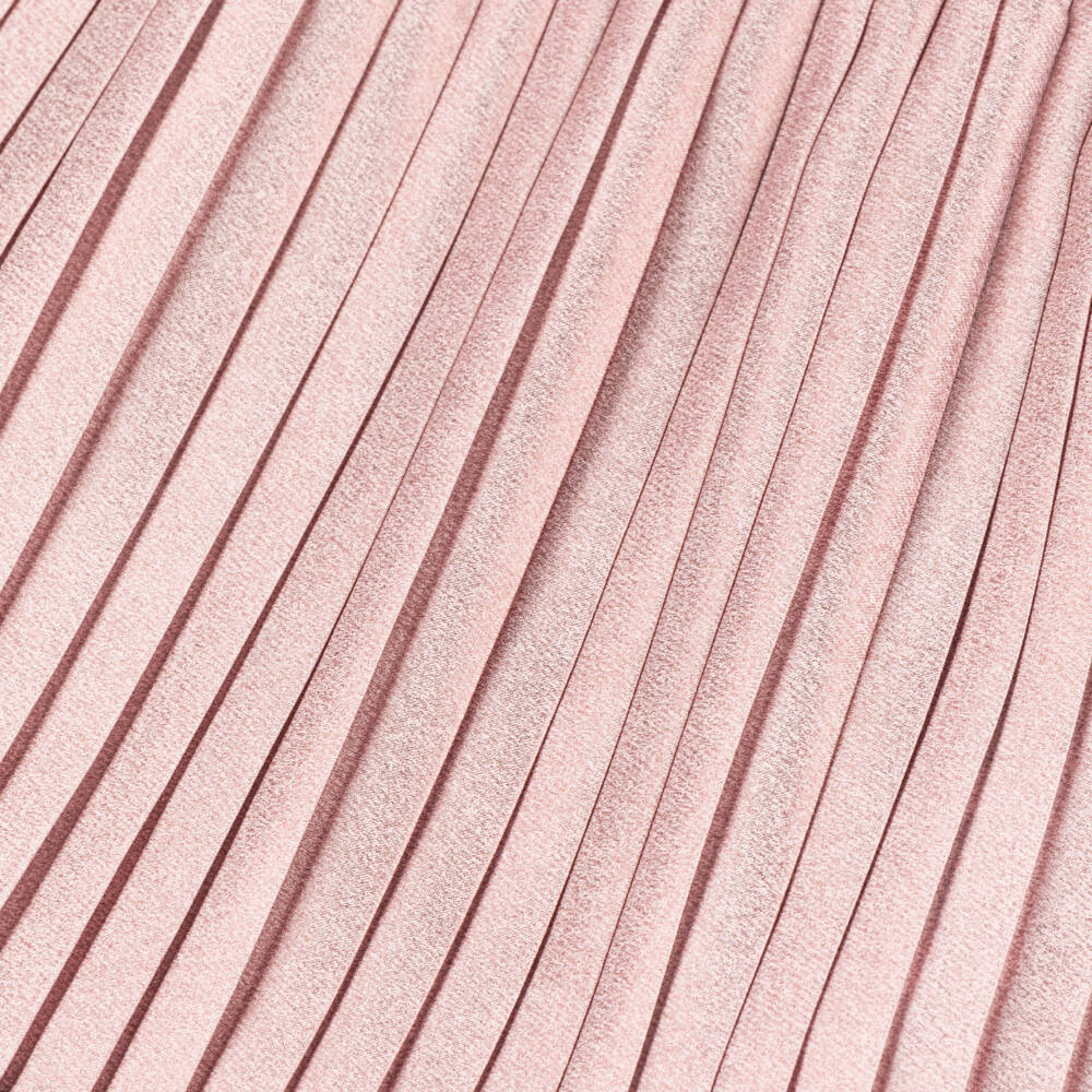 Michael Kors Kids-Girls Shimmering Pink Pleat Ensemble | Childrensalon Outlet