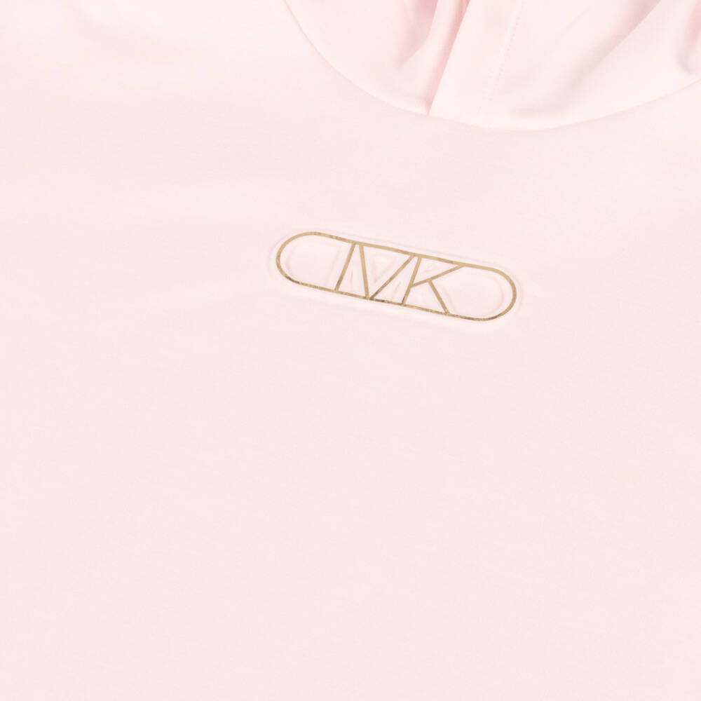 Michael Kors Kids-Girls Soft Blush Emblem Sweatshirt | Childrensalon Outlet