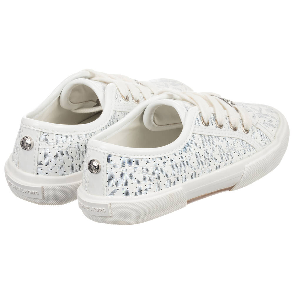 Michael Kors Kids-ترينرز لون أبيض للفتيات | Childrensalon Outlet