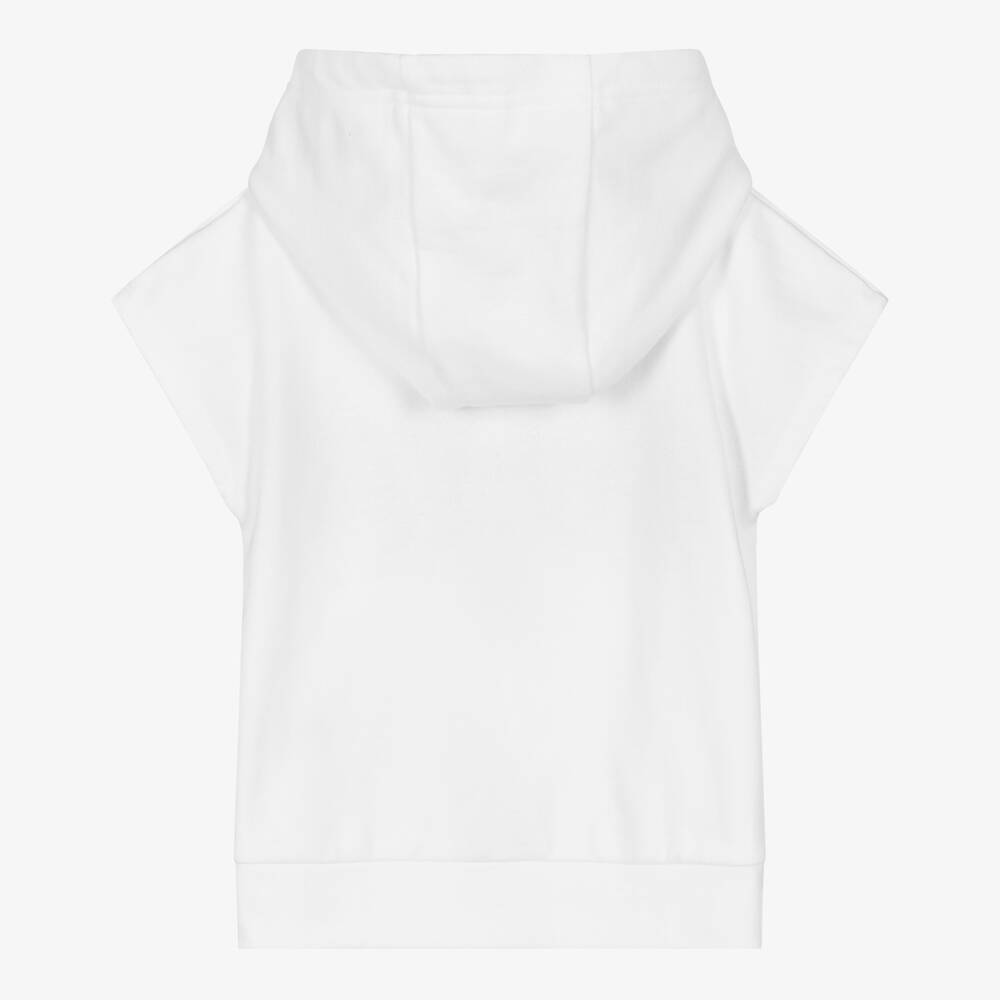 Michael kors white sweatshirt clearance