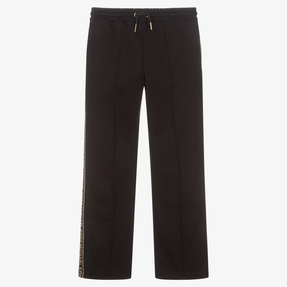 Michael Kors Kids - Teen Girls Black Logo Joggers | Childrensalon