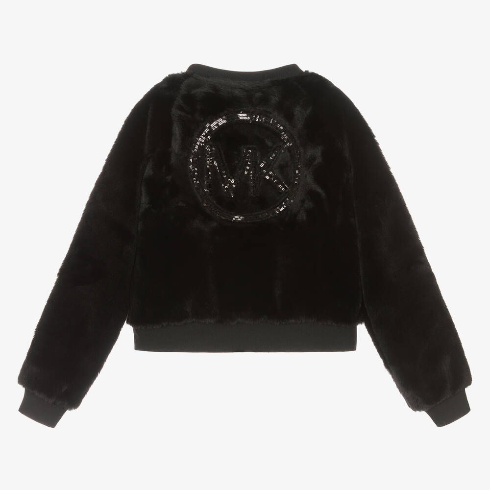 Michael Kors Kids-Teen Girls Faux Fur Jacket | Childrensalon Outlet