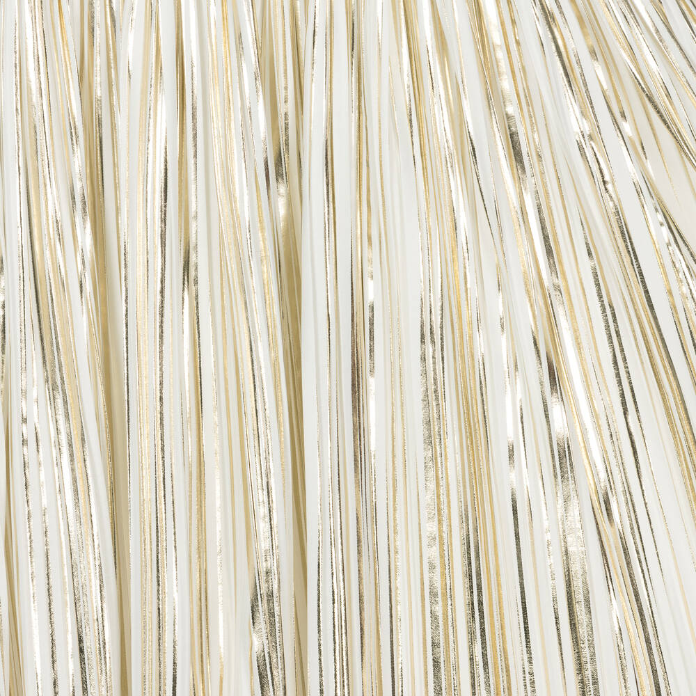 Michael Kors Kids-Teen Girls Gold Pleated Dress | Childrensalon Outlet