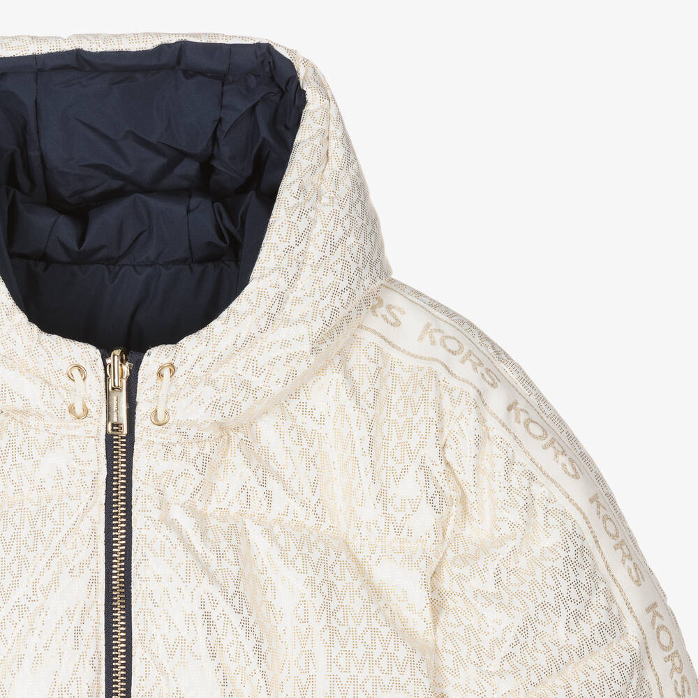 Michael kors ivory coat store